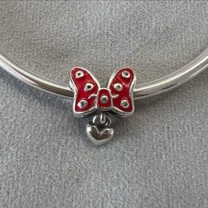 SOLD PANDORA Disney Exclusive Mickey Mouse Bow Charm